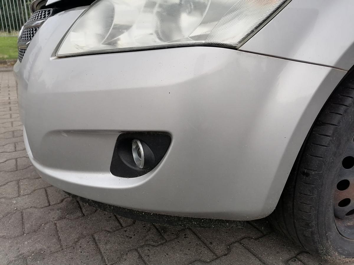 Kia Rio ED original Sto&szlig;stange Stossf&auml;nger vorn 9S Silber Bj.2007